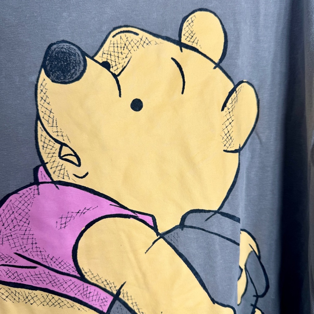 NWT. Primark Disney gray Winnie the Pooh t-shirt 2X - Picture 13 of 15